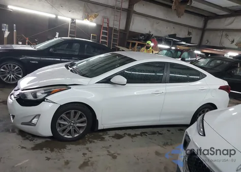 2016 Hyundai Elantra Se from USA, damaged, VIN 5NPDH4AE4GH655044
